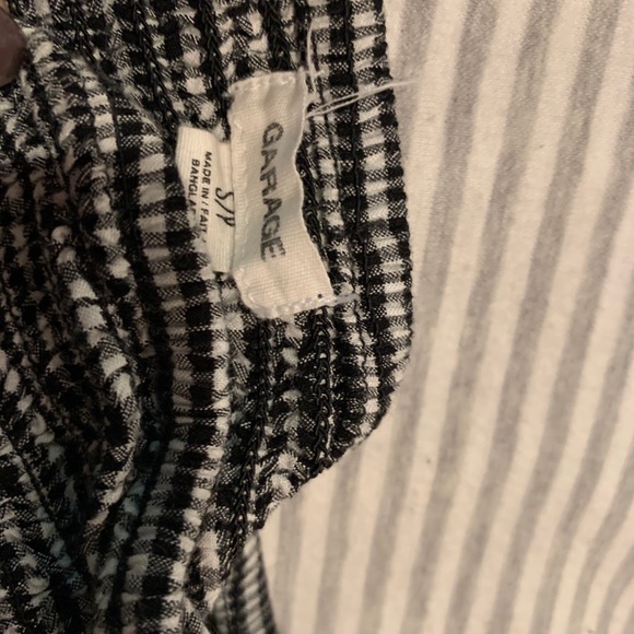 Checkered Garage Tube Top - Picture 2 of 3